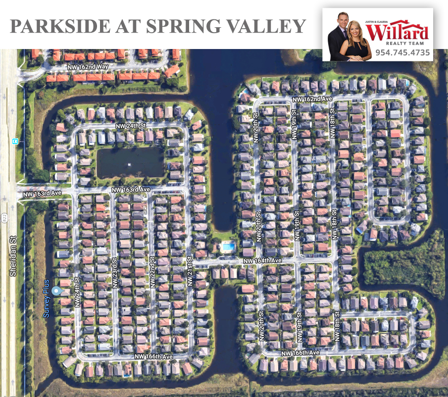 Spring Valley Site Plan - Pembroke Pines Florida Real ...