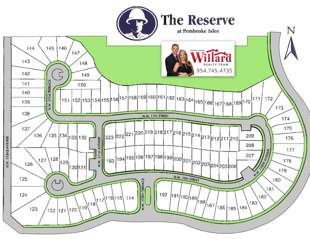 Pembroke Isles Site Plan Pembroke Pines Florida Real