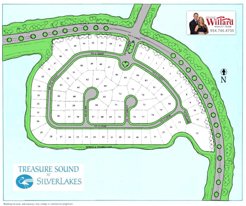 Silver Lakes Site Plan Pembroke Pines Florida Real Estate Pembroke