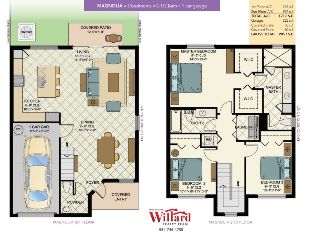 Chapel Grove Floor Plan Pembroke Pines Florida Real